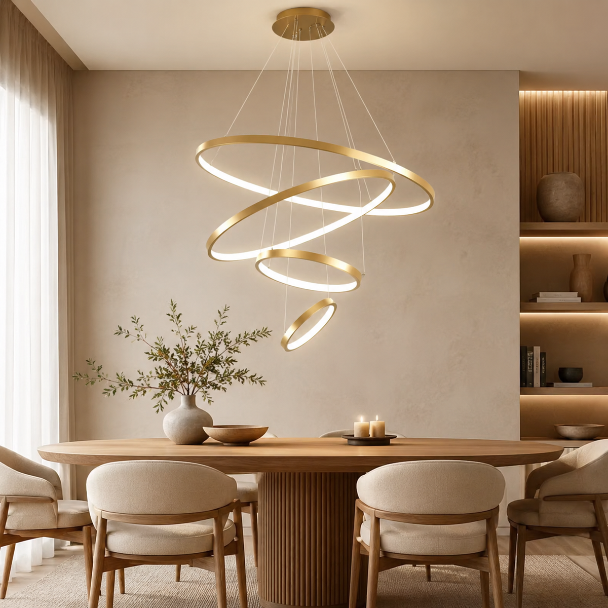 Orbite — Lustre LED design suspendu