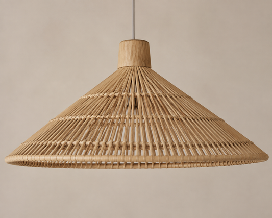 Sora — Suspension rotin éventail