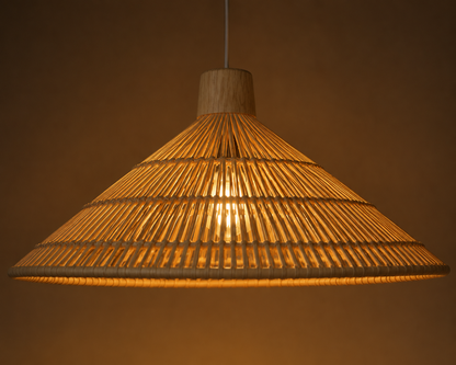 Sora — Suspension rotin éventail