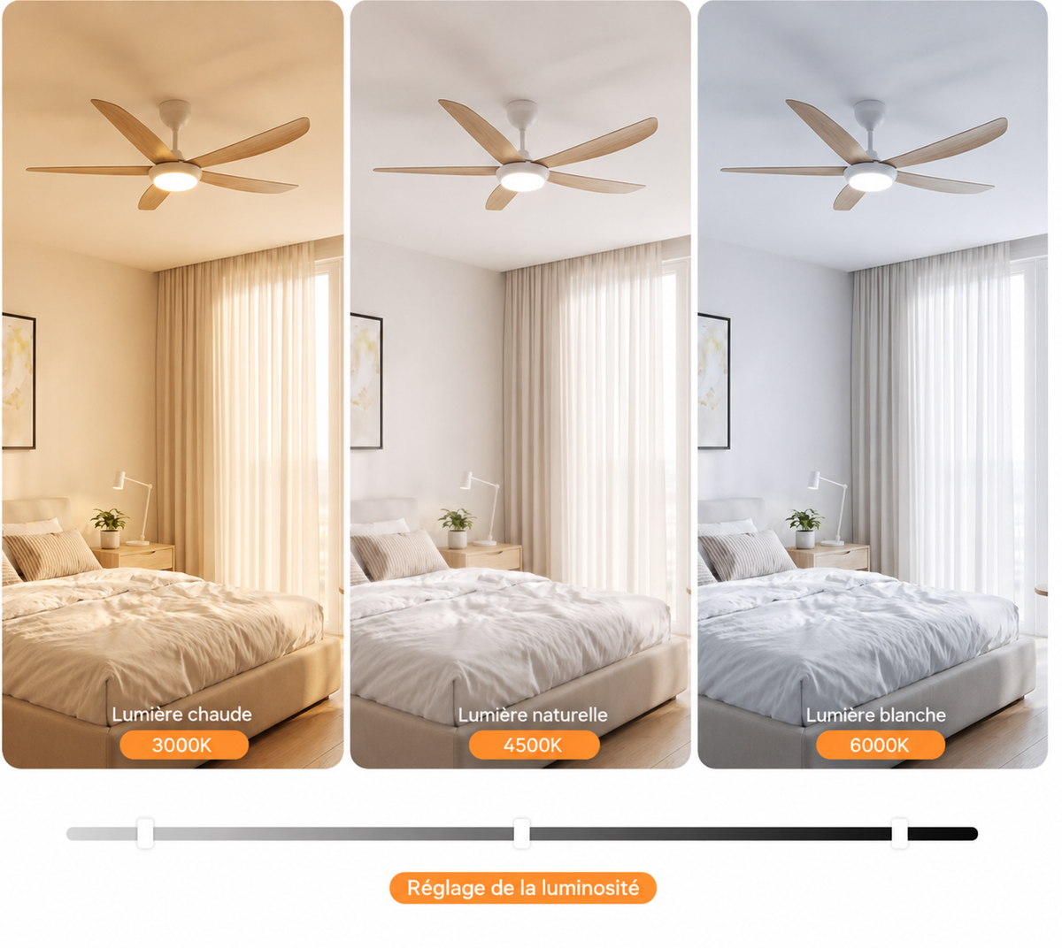 Zéphyr - Ventilateur de plafond