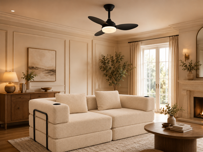 Aria - Ventilateur de plafond 25 pouces LED avec télécommande