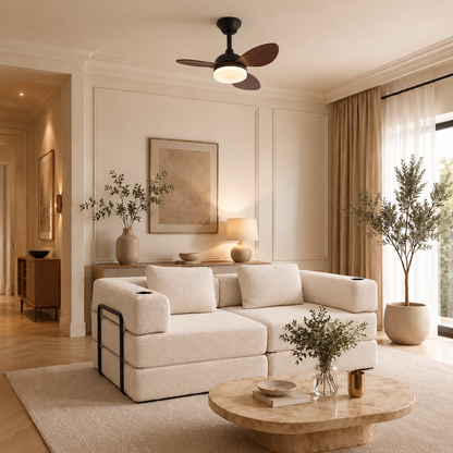 Aria - Ventilateur de plafond 25 pouces LED avec télécommande