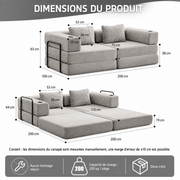 Canapé Modulable | Nova édition Silex