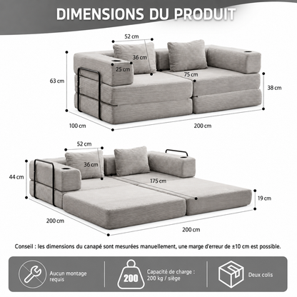 Canapé Modulable | Nova édition Silex