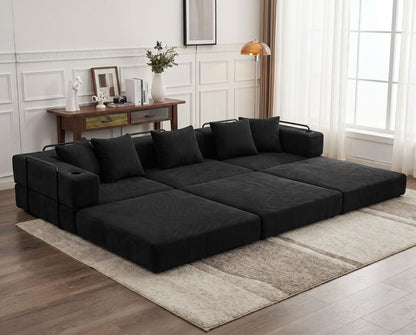 Canapé Modulable | Bella  édition Obsidienne